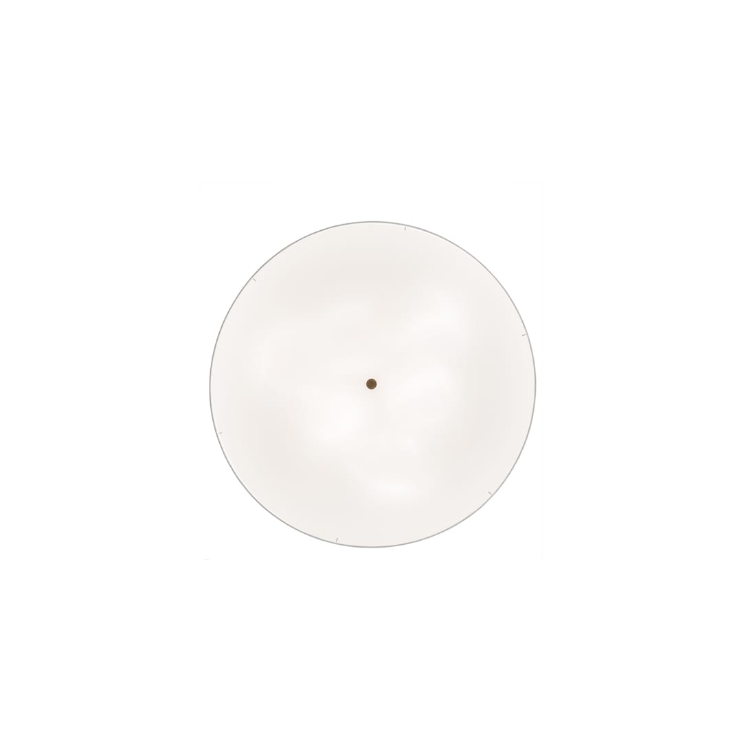 Cilindro 6 Light 42" Wide Semi-Flush Drum Ceiling Fixture with Eggshell Shade - Bronze Finish