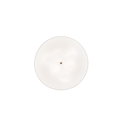 Cilindro 6 Light 42" Wide Semi-Flush Drum Ceiling Fixture with Eggshell Shade - Bronze Finish