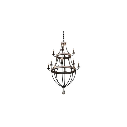 Georgetown 12 Light 36" Wide Taper Candle Style Chandelier