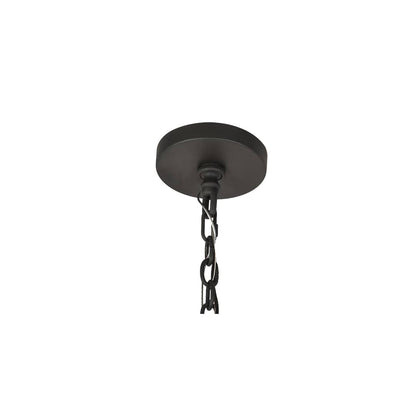 12 Light 33" Wide Taper Candle Pendant