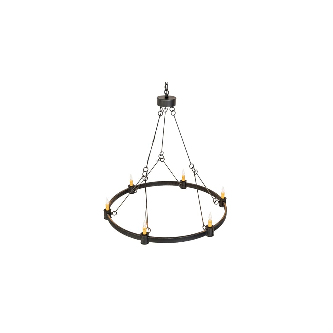 Kenosha 6 Light 36" Wide Taper Candle Style Chandelier