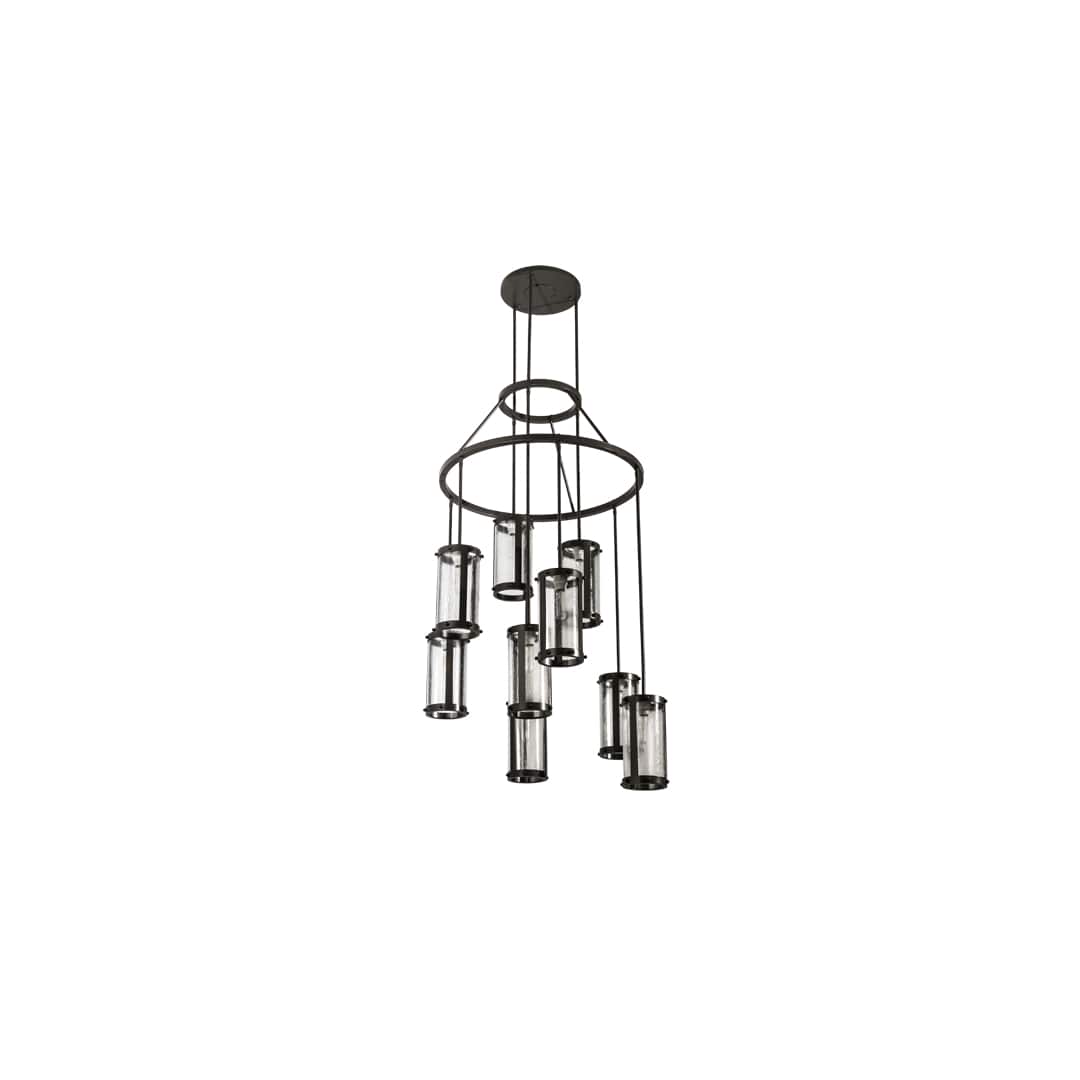 Cartier 9 Light 36" Wide Ring Chandelier