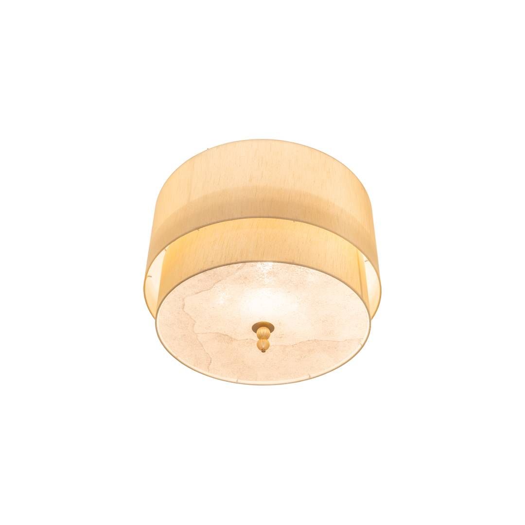 Cilindro Lujoso 10 Light 32" Wide Semi-Flush Drum Ceiling Fixture