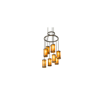 Cartier 9 Light 30" Wide Ring Chandelier