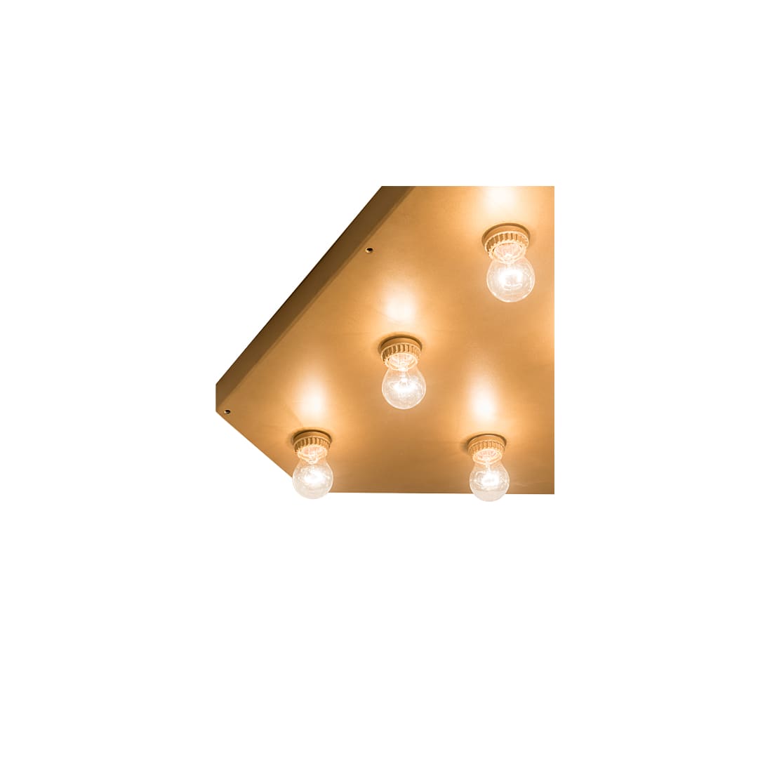 Triantan 55 Light 98" Wide Flush Mount Ceiling Fixture
