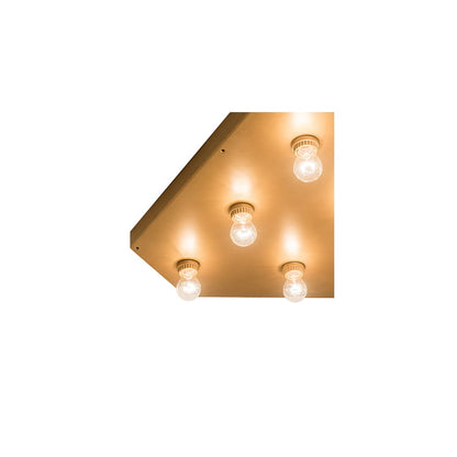 Triantan 55 Light 98" Wide Flush Mount Ceiling Fixture
