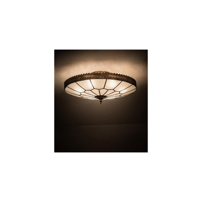 Vincent Honeycomb 6 Light 21" Wide Semi-Flush Bowl Ceiling Fixture