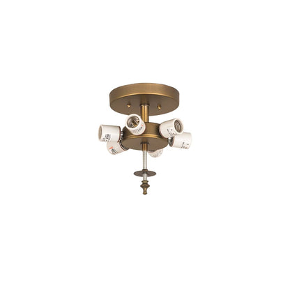 Vincent Honeycomb 6 Light 21" Wide Semi-Flush Bowl Ceiling Fixture