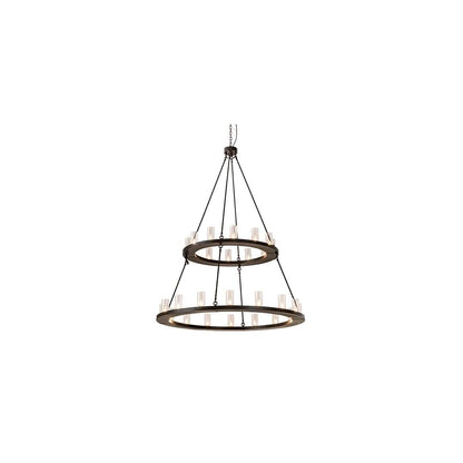 Loxley 28 Light 60" Wide Ring Chandelier