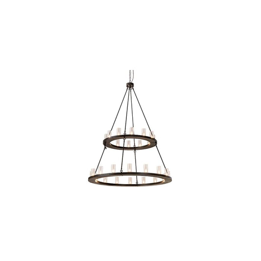 Loxley 28 Light 60" Wide Ring Chandelier
