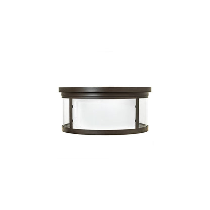 Cilindro Campbell 19" Wide LED Flush Mount Drum Ceiling Fixture