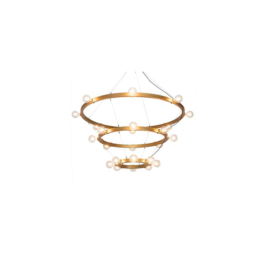 Manheim Alva 24 Light 72" Wide Ring Chandelier