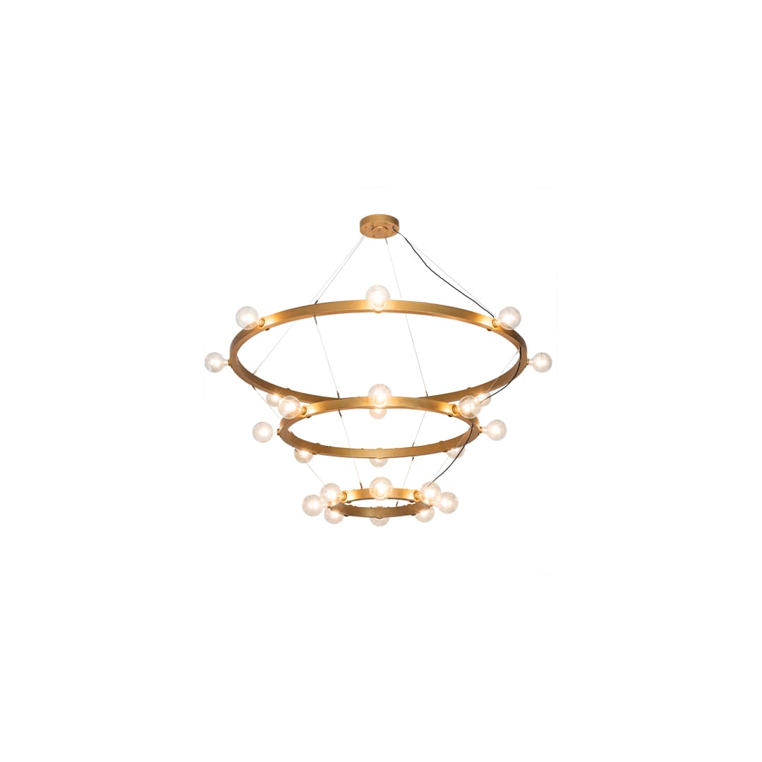 Manheim Alva 24 Light 72" Wide Ring Chandelier