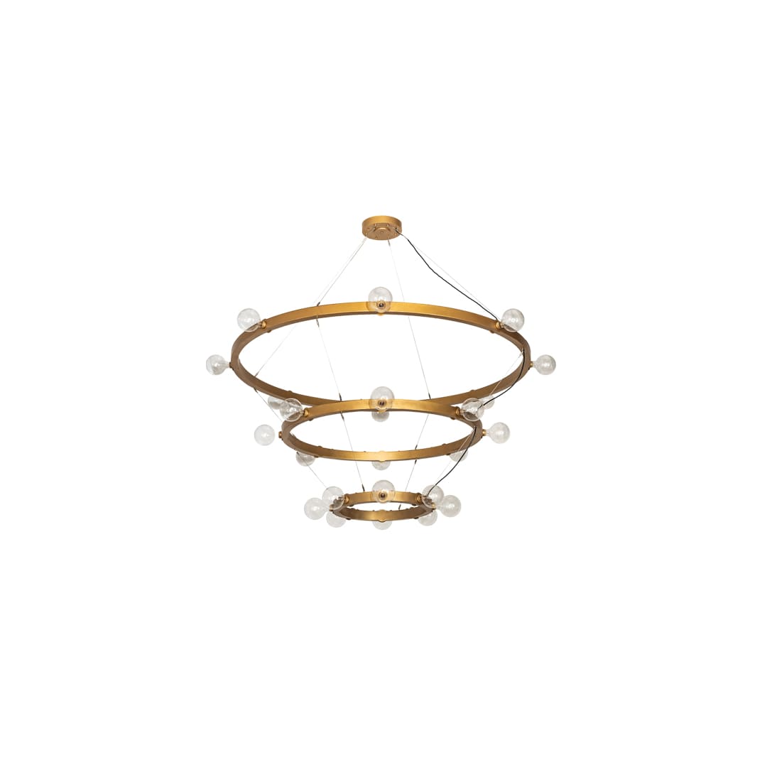 Manheim Alva 24 Light 72" Wide Ring Chandelier