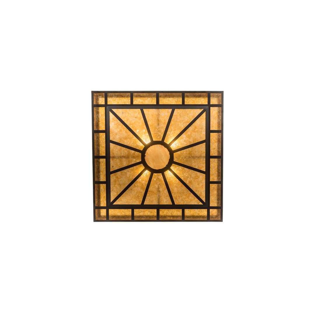 Mission Prime 4 Light 43" Wide Semi-Flush Square Ceiling Fixture