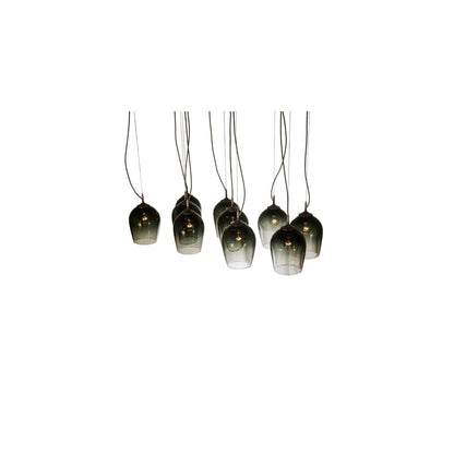 10 Light 24" Wide Multi Light Pendant