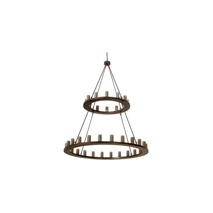 Loxley 36 Light 72" Wide Ring Chandelier