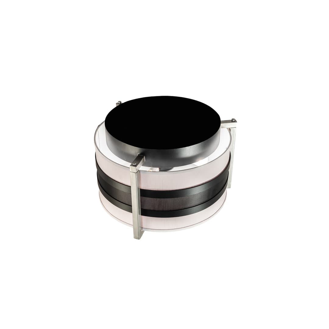 Nathan 3 Light 24" Wide Semi-Flush Drum Ceiling Fixture