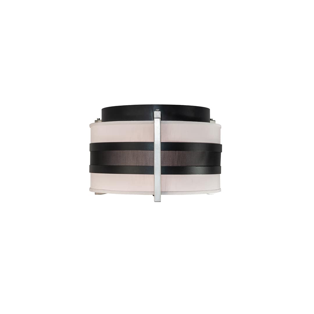 Nathan 3 Light 24" Wide Semi-Flush Drum Ceiling Fixture