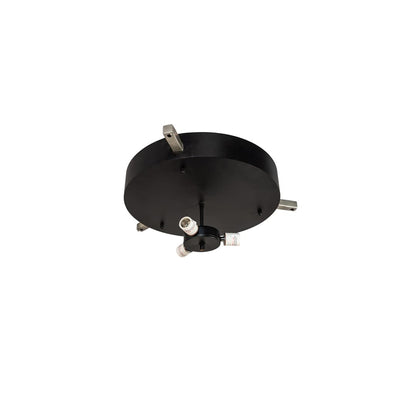 Nathan 3 Light 24" Wide Semi-Flush Drum Ceiling Fixture