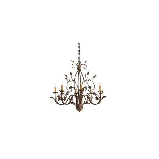 Bordeaux 8 Light 36" Wide Taper Candle Style Chandelier