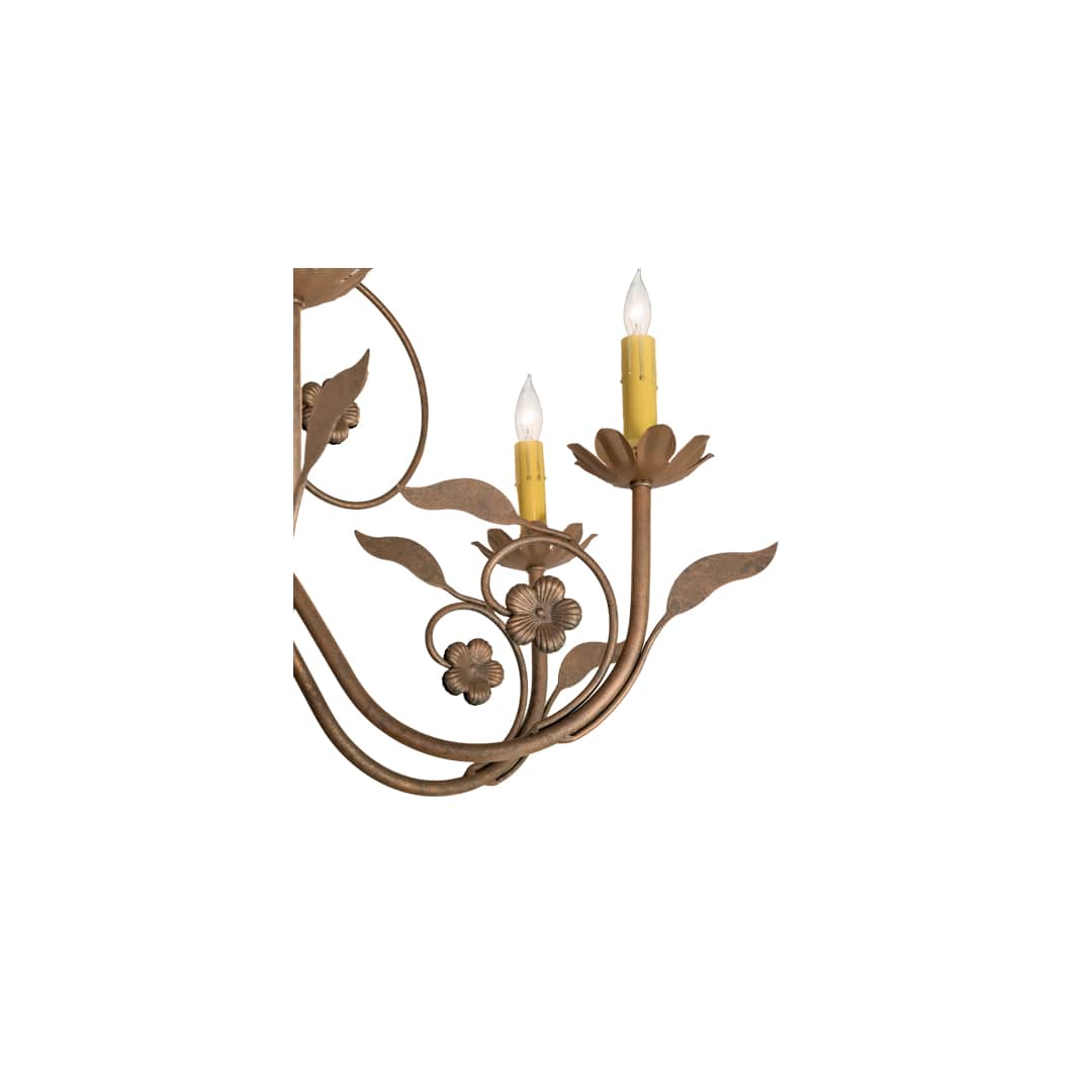 Bordeaux 8 Light 36" Wide Taper Candle Style Chandelier