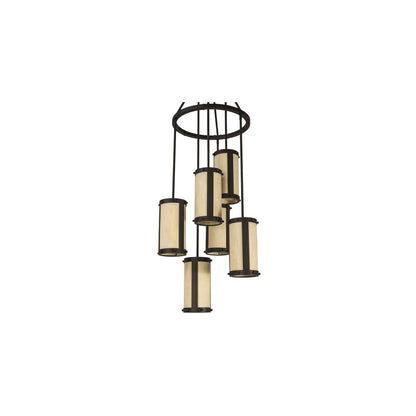 Cartier 6 Light 24" Wide Ring Chandelier
