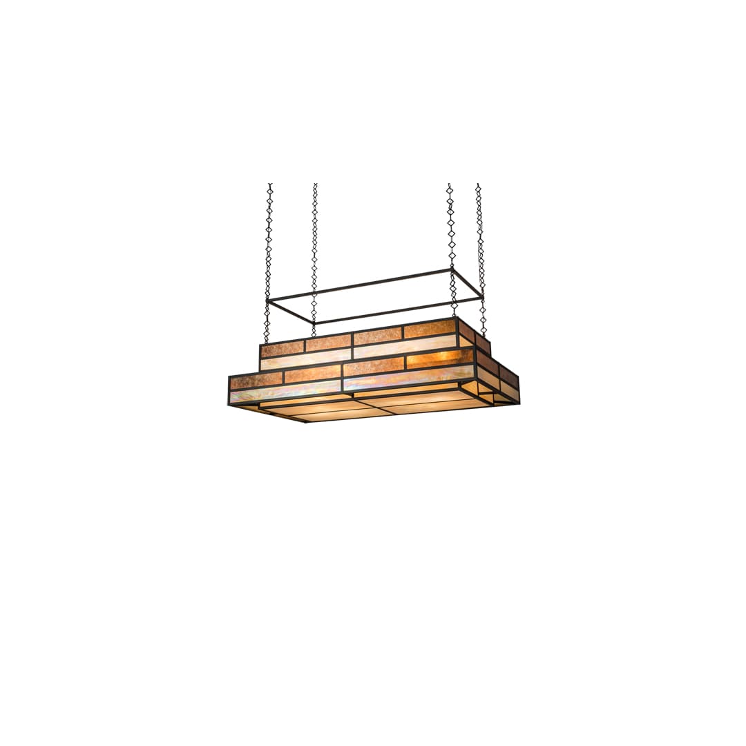 12 Light 72" Wide Linear Pendant