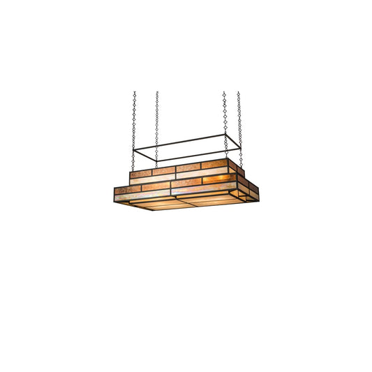 12 Light 72" Wide Linear Pendant