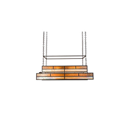 12 Light 72" Wide Linear Pendant