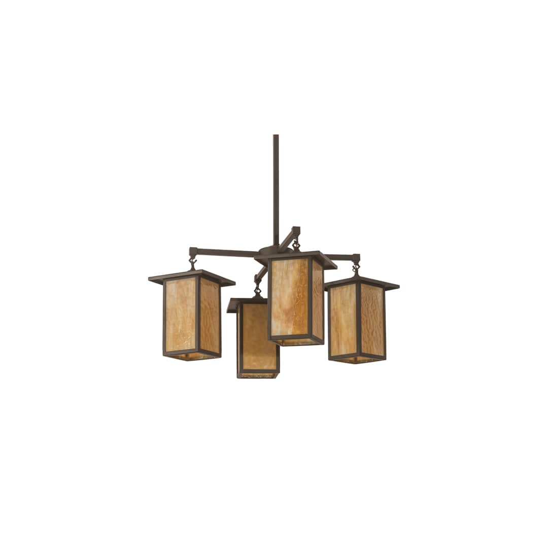 Roylance 4 Light 33" Wide Chandelier
