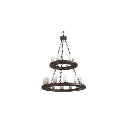 Loxley 18 Light 36" Wide Ring Chandelier