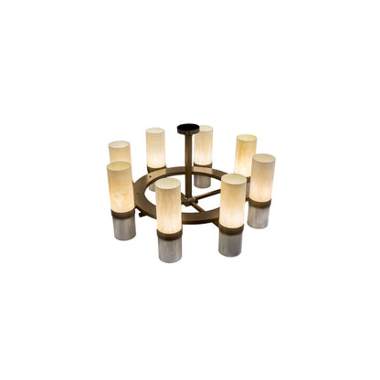 Farmington 8 Light 48" Wide Semi-flush Ceiling Fixture