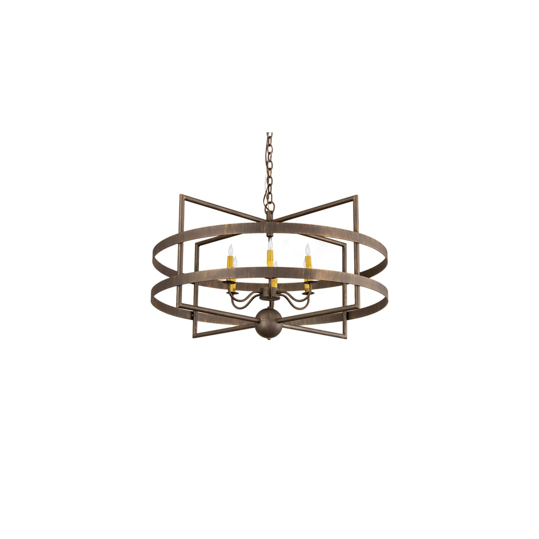Aldari 6 Light 36" Wide Taper Candle Style Chandelier