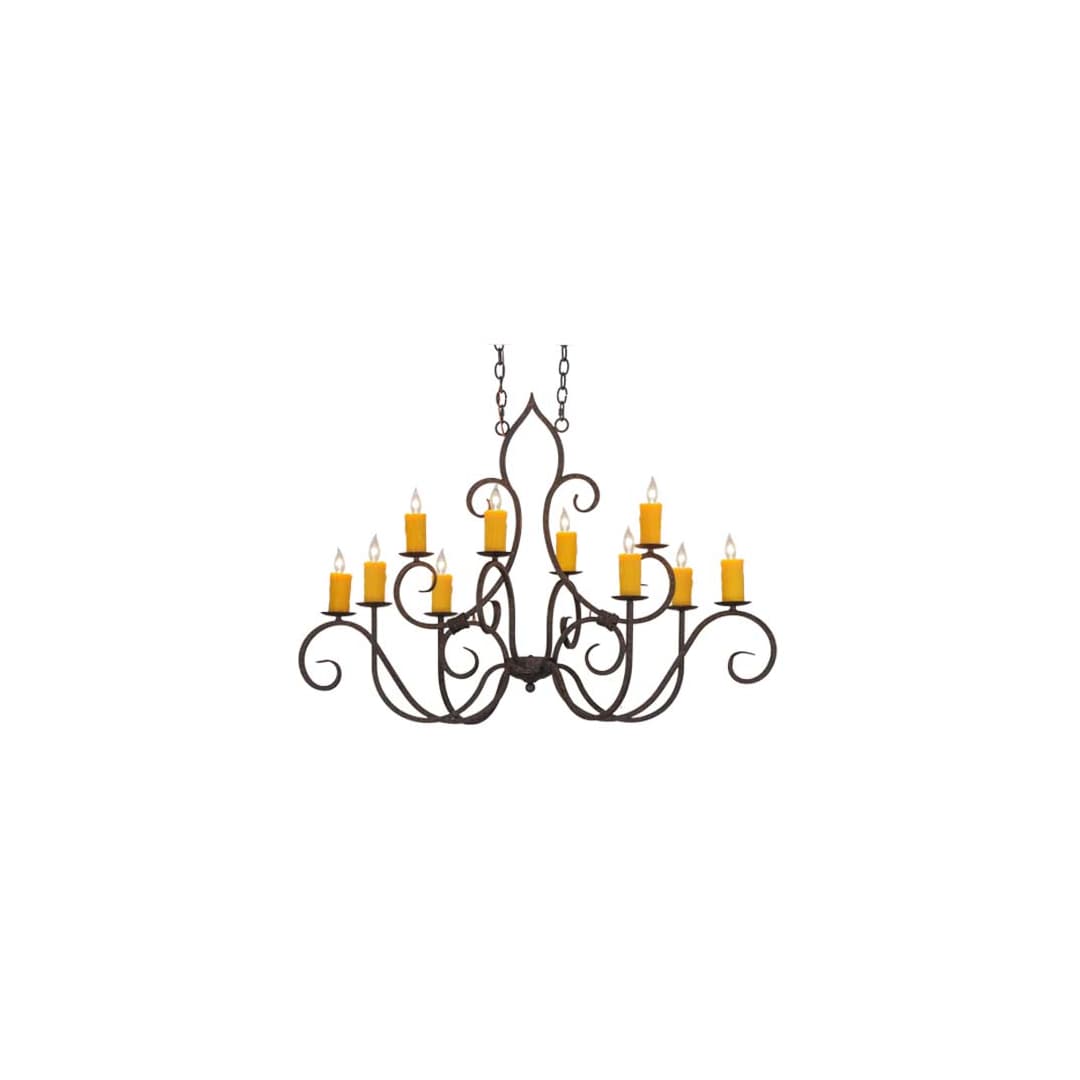 Clifton 10 Light 29" Wide Taper Candle Style Chandelier