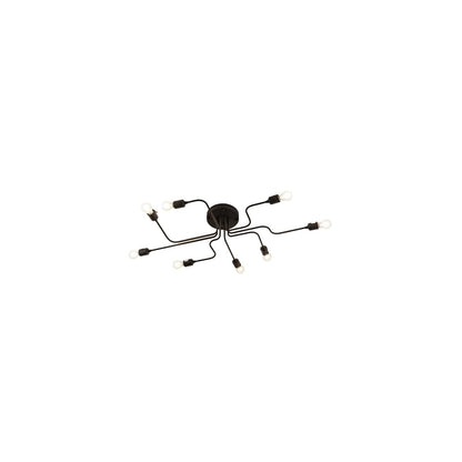 PipeDream Alva 8 Light 44" Wide Semi-Flush Linear Ceiling Fixture