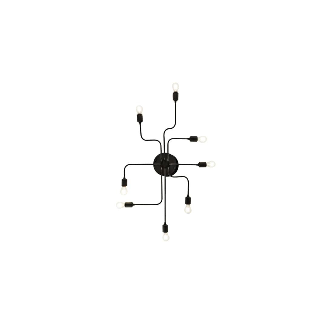 PipeDream Alva 8 Light 44" Wide Semi-Flush Linear Ceiling Fixture