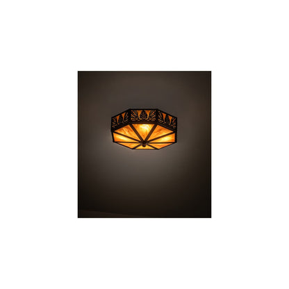 Pinecone 4 Light 16" Wide Flush Mount Ceiling Fixture