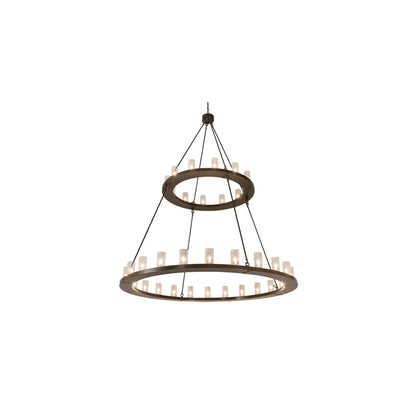 Loxley 36 Light 72" Wide Ring Chandelier