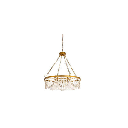 Sardinia 8 Light 36" Wide Crystal Ring Chandelier