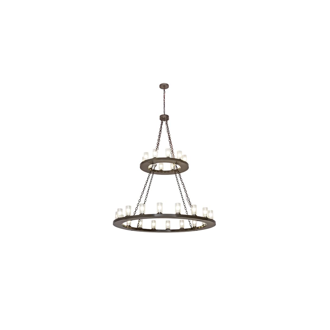 Loxley 28 Light 60" Wide Ring Chandelier
