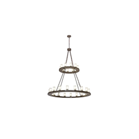 Loxley 28 Light 60" Wide Ring Chandelier