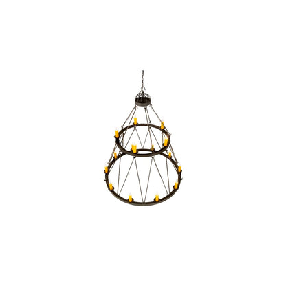 Lakeshore 15 Light 62" Wide Taper Candle Style Chandelier