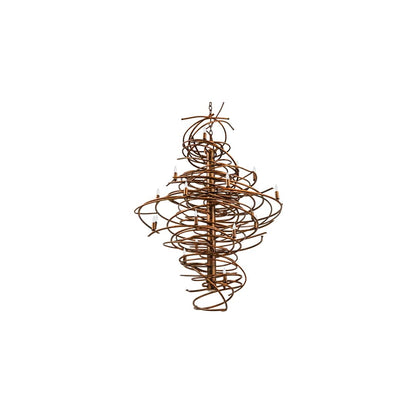 Cyclone 20 Light 40" Wide Taper Candle Style Chandelier