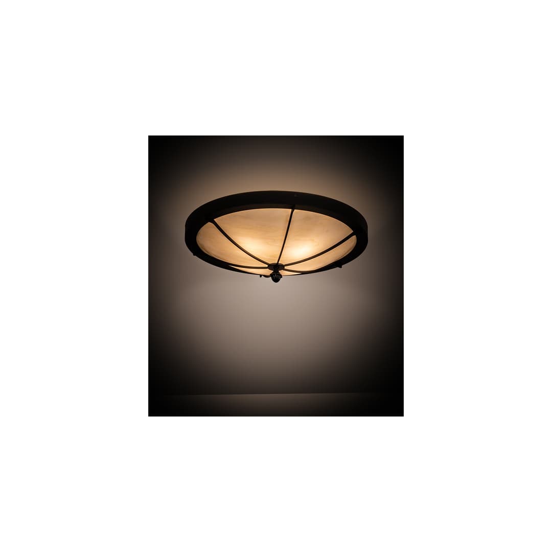 Dominga 4 Light 22" Wide Flush Mount Bowl Ceiling Fixture