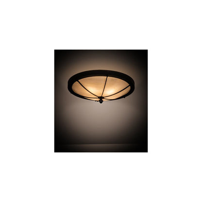 Dominga 4 Light 22" Wide Flush Mount Bowl Ceiling Fixture