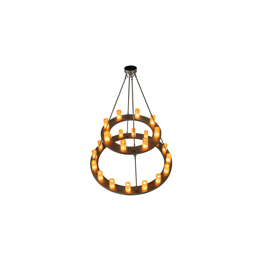 Loxley 24 Light 54" Wide Ring Chandelier