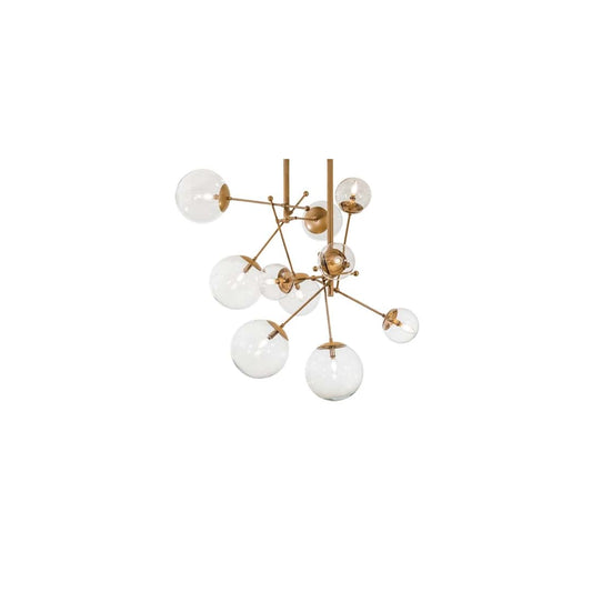 Bola 10 Light 40" Wide Sputnik Chandelier