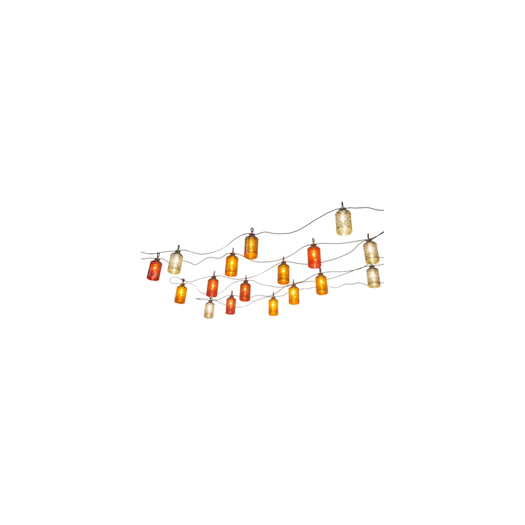 17 Light 6" Wide Multi Light Pendant