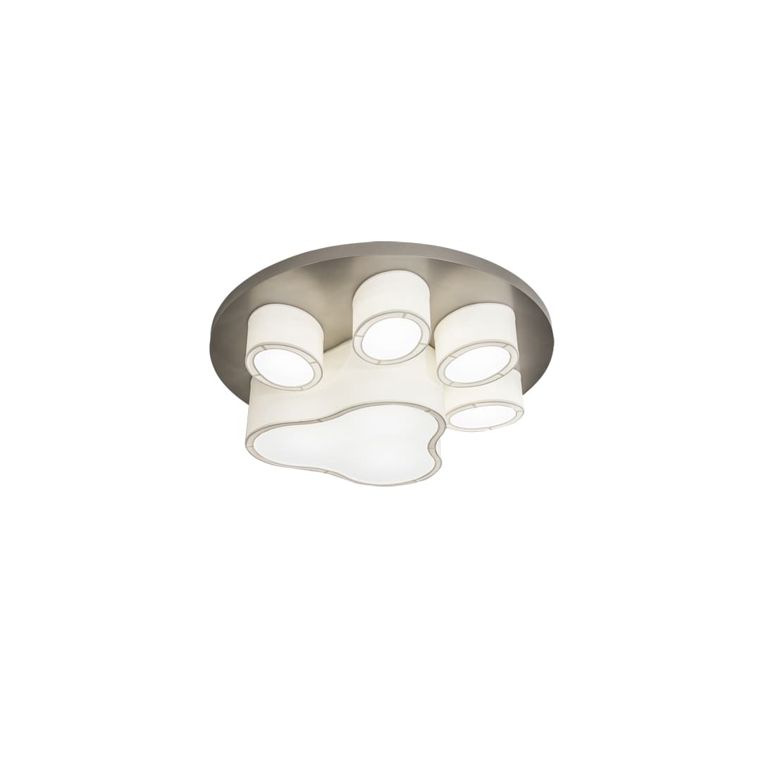 MSU Pawprints 48" Wide LED Flush Mount Ceiling Fixture
